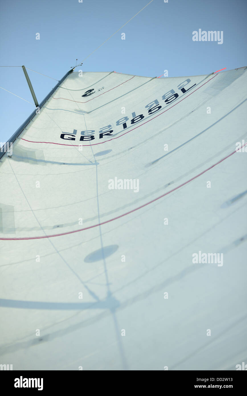 yacht sailing luxury water mast 40ft Solent UK fun sail rigging