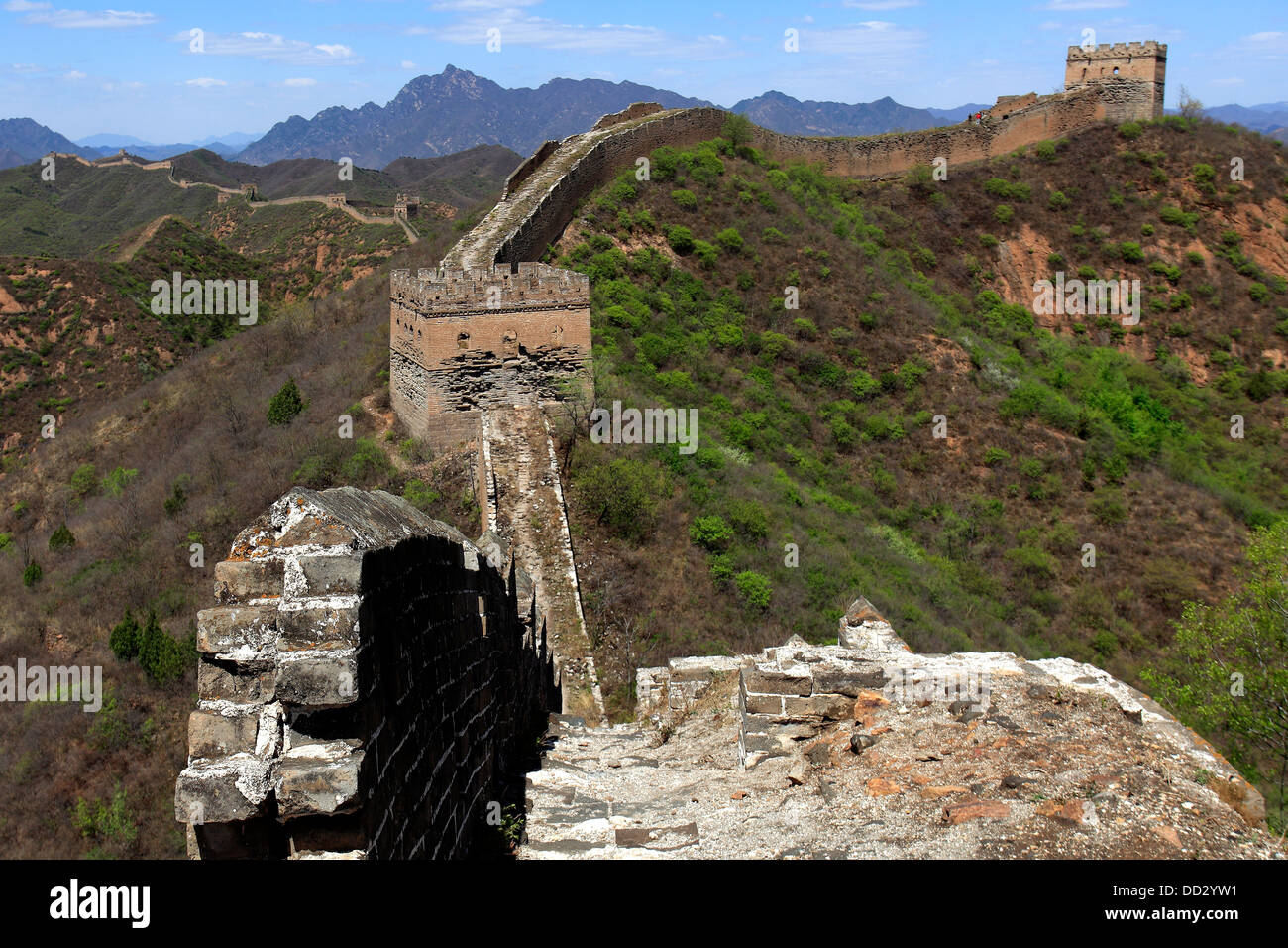 The Great Wall of China near Jinshanling village, Beijing Provence