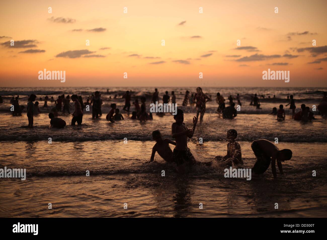 Aug. 23, 2013 - Gaza City, Gaza Strip, Palestinian Territory