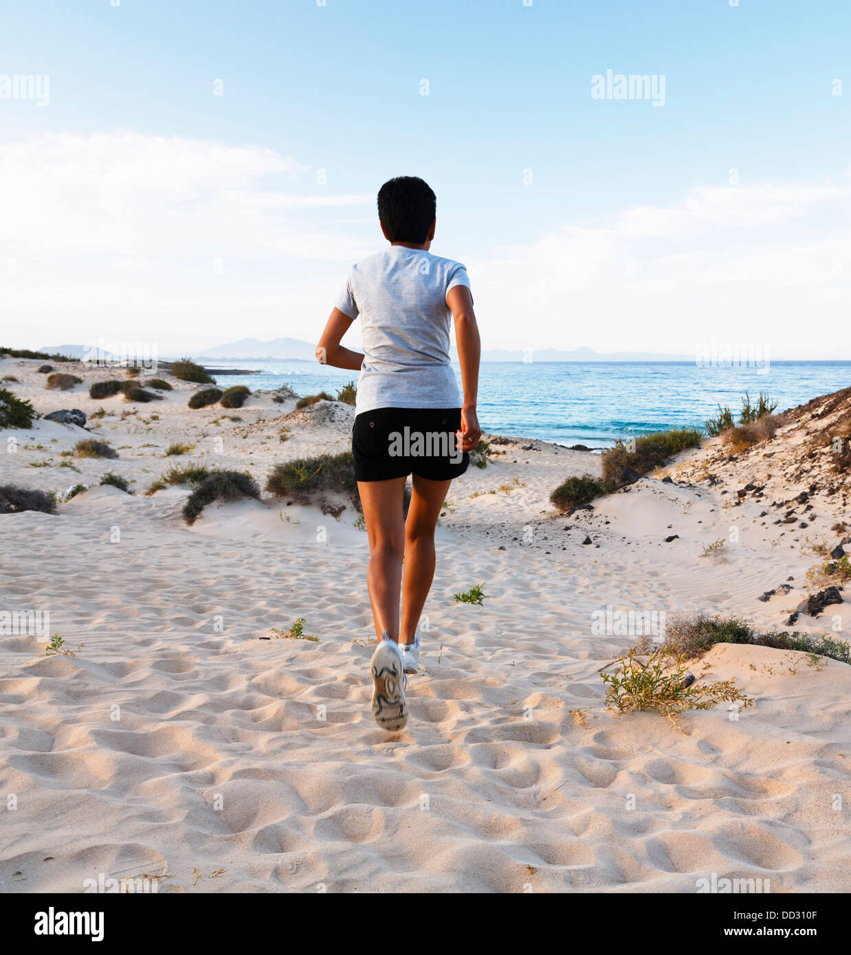 Indian lady jogging close up hires stock photography and images Alamy