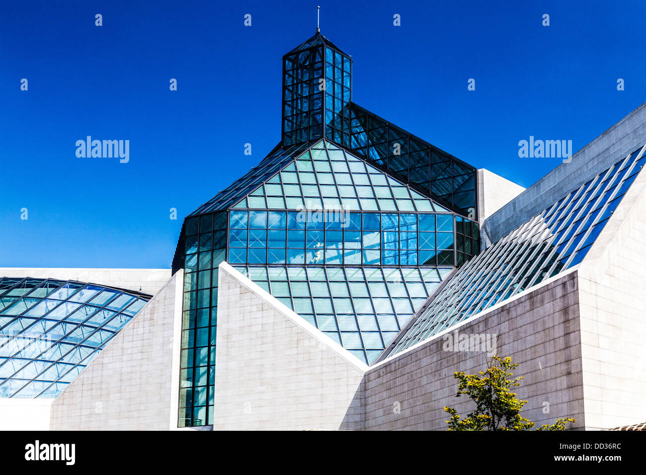 The Musée d'art moderne Grand-Duc Jean or MUDAM Museum of Modern Art in the  Kirchberg district of Luxembourg City Stock Photo - Alamy