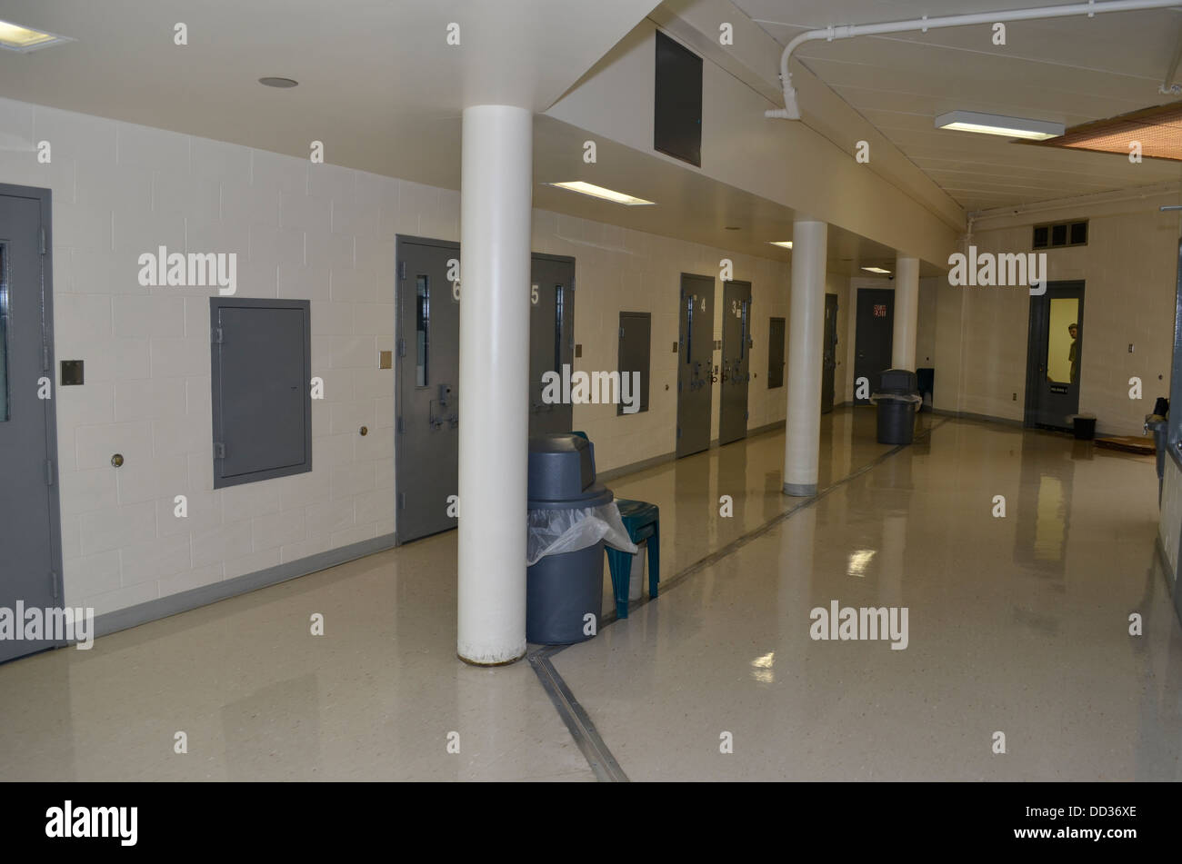 Hospital/medical wing. Diagnostic & Evaluation Center, Lincoln, Nebraska. Stock Photo