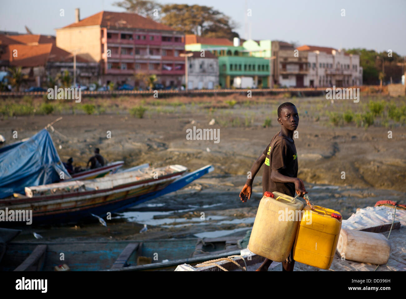 Bissau, Guinea-Bissau, West Africa. Stock Photo