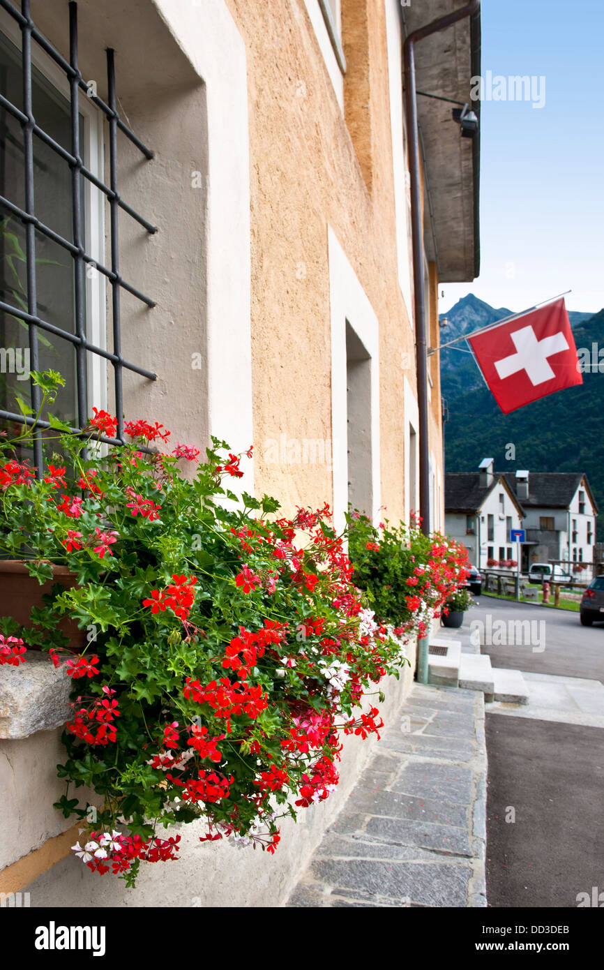 Switzerland, Canton Ticino, Verzasca valley Stock Photo
