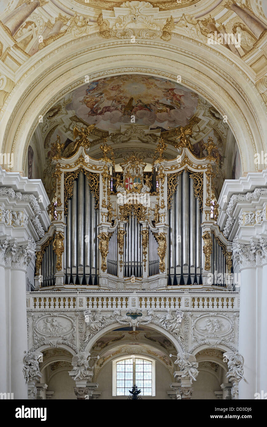 Saint Florian Monastery, Augustinian Monastery in Sankt Florian, Austria, Europe Stock Photo