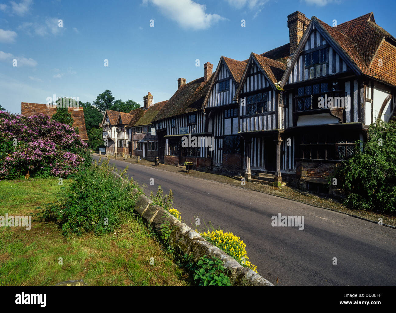 Chiddingstone village. Kent. England. UK Stock Photo 59698899 Alamy