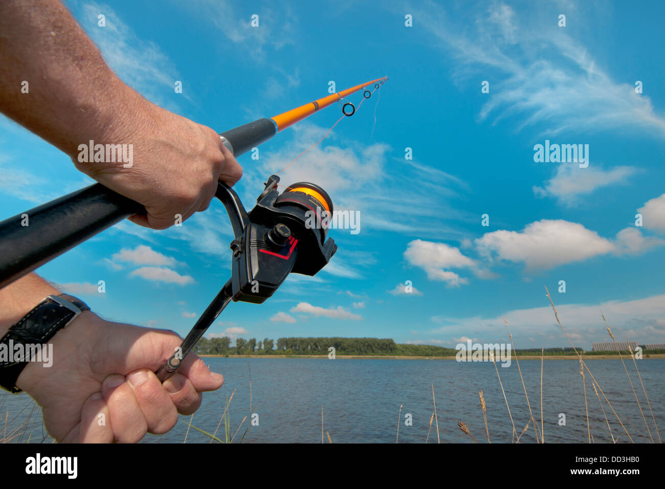 Casting rod hi-res stock photography and images - Alamy