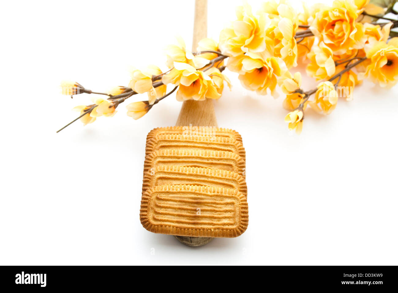 Fresh Baked Biscuits Stock Photo Alamy