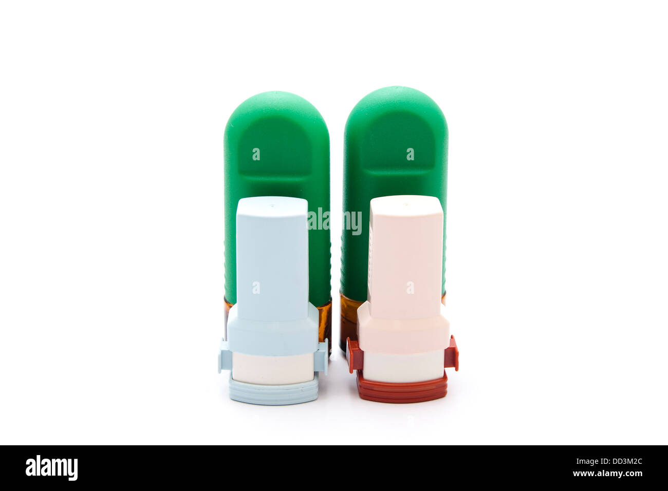 Asthma Inhaler with nasal Spray Stock Photo Alamy