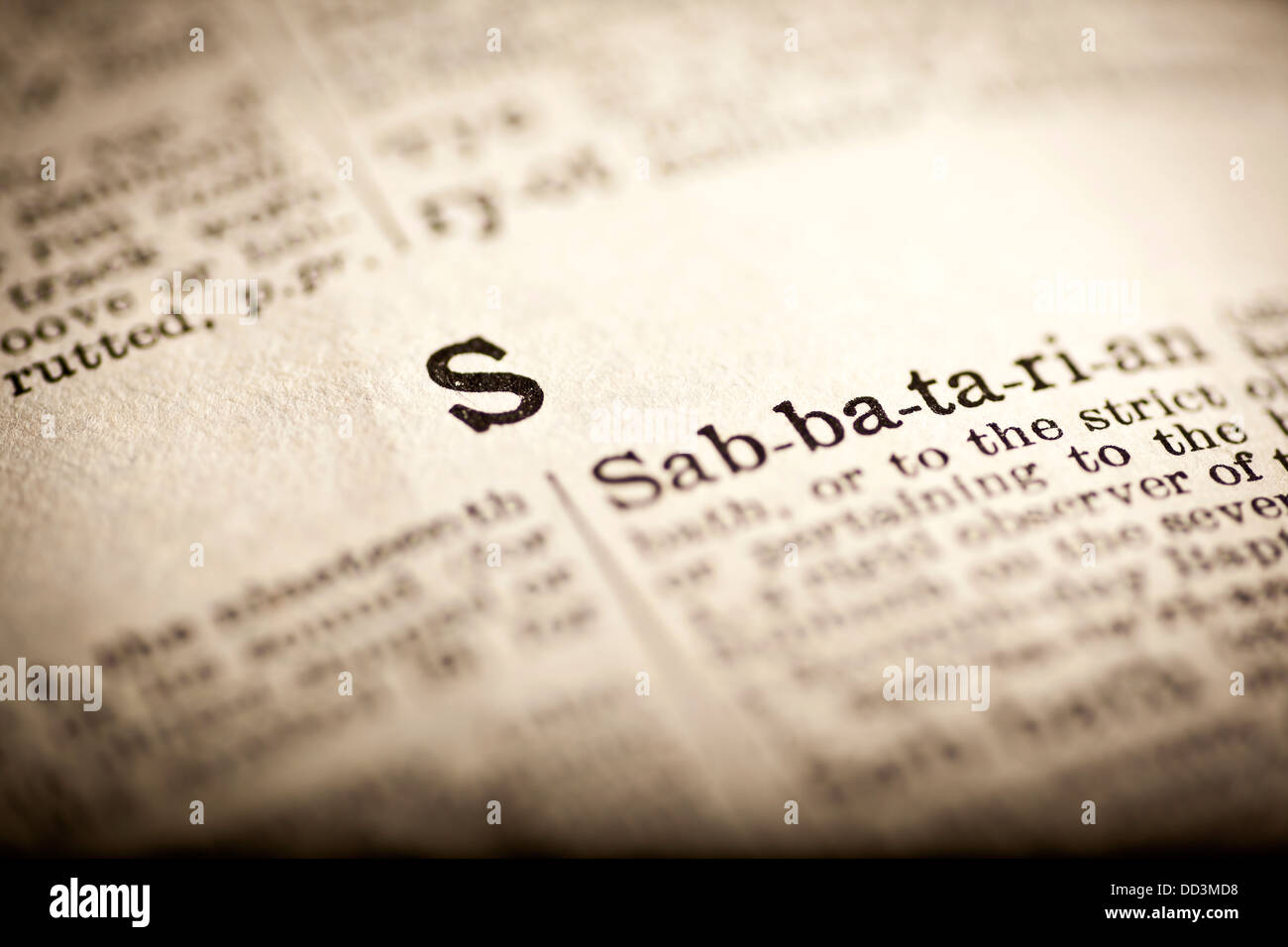 Dictionary letter S Stock Photo Alamy