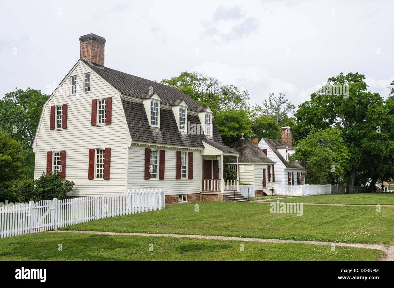 Tayloe House, Office and Kitchen, Nicholson Street, Colonial