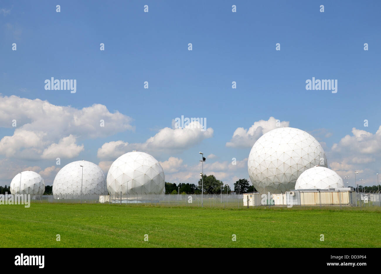 Bad Aibling Station (abbreviated BAS), 18th United States Army Security Agency Field Station, BND: Hortensie III, Echelon Stock Photo