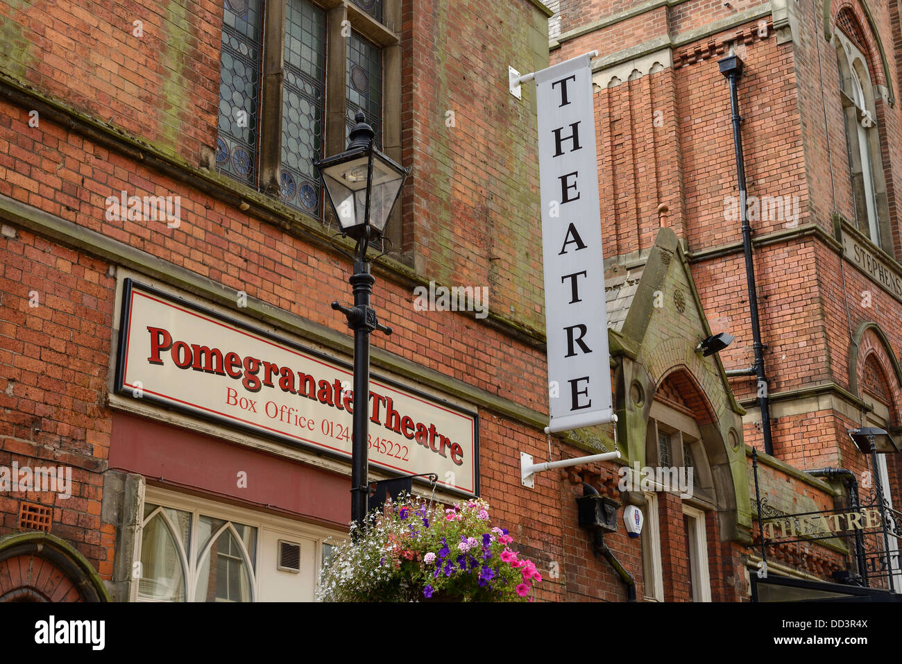 Pomegranate Theatre Corporation Street Chesterfield Derbyshire UK Stock Photo