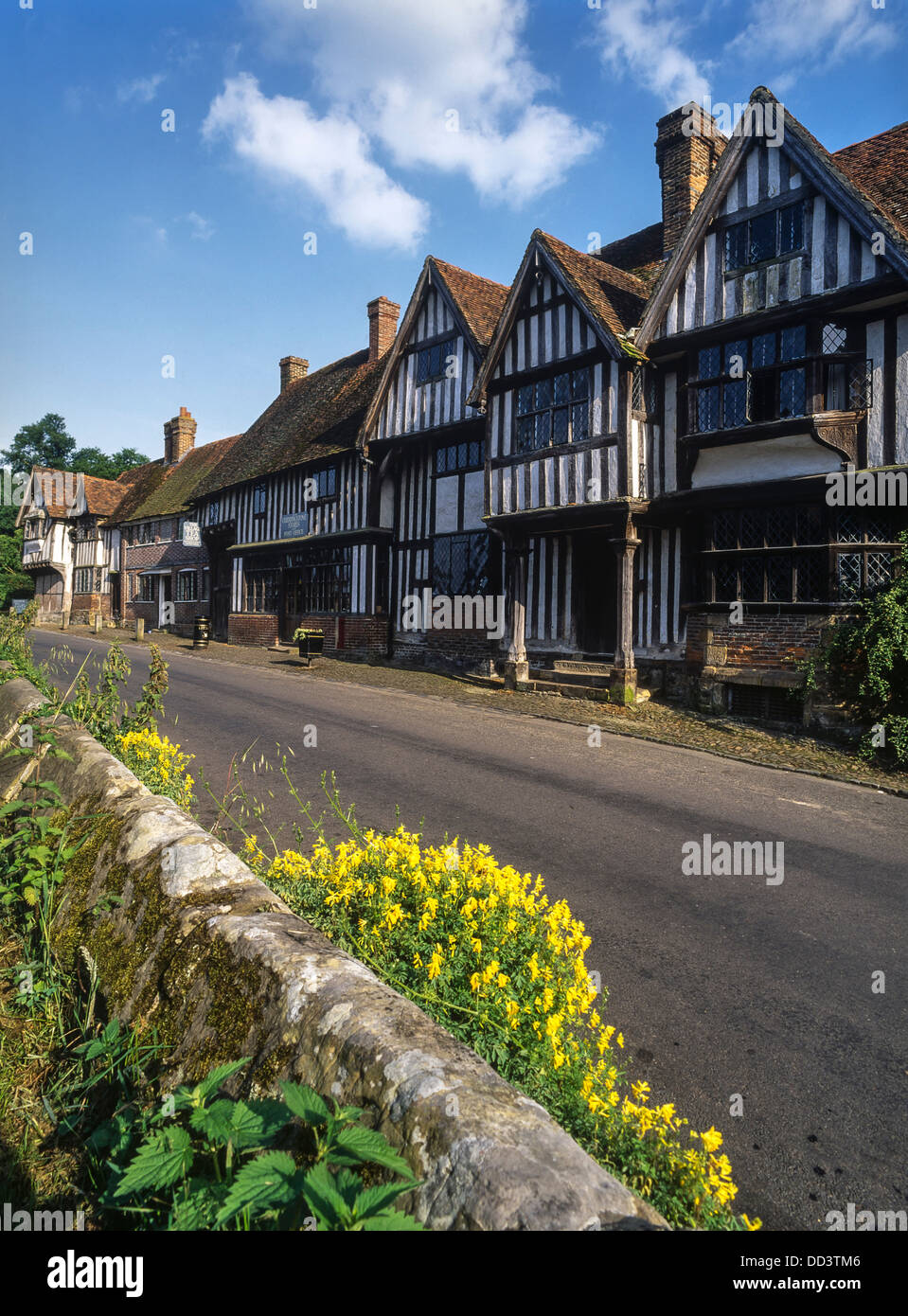 Chiddingstone village. Kent. England. UK Stock Photo