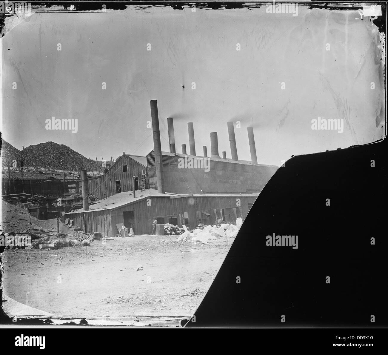 Smelting Works, Nevada - - 524113 Stock Photo