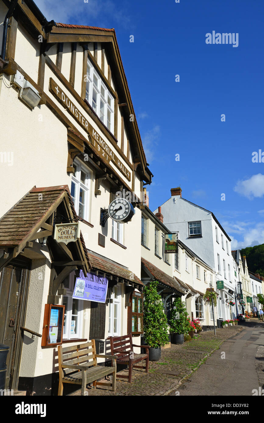Dunster Memorial Hall, High Street, Dunster, Somerset, England, United