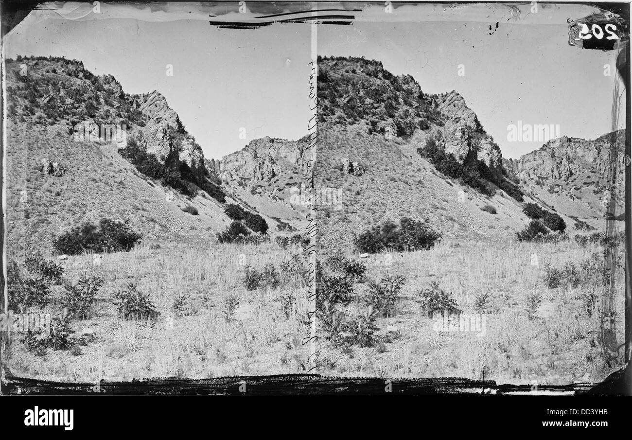 WILLOW CREEK CANYON, FOOTHILLS OF MOUNT NEBO, UTAH 523970 Stock