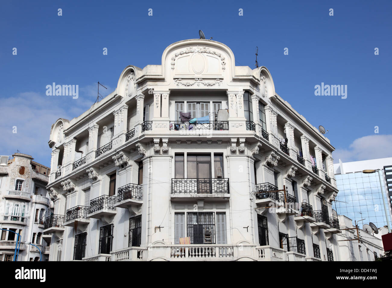 Art Deco Architecture Casablanca Hi res Stock Photography And Images 