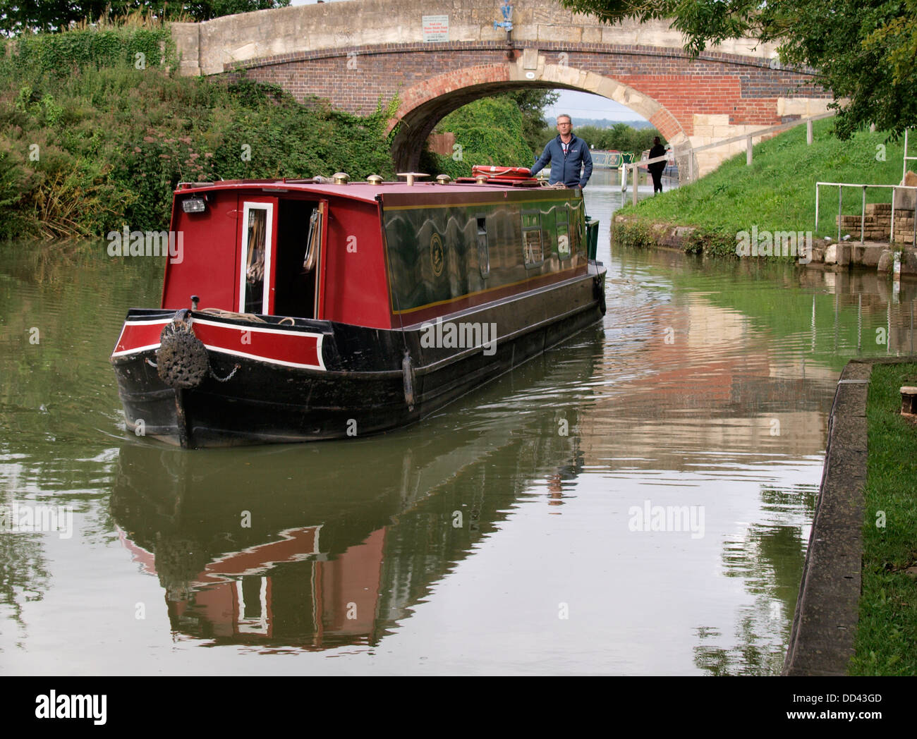 Narrowboat helm hi-res stock photography and images - Alamy