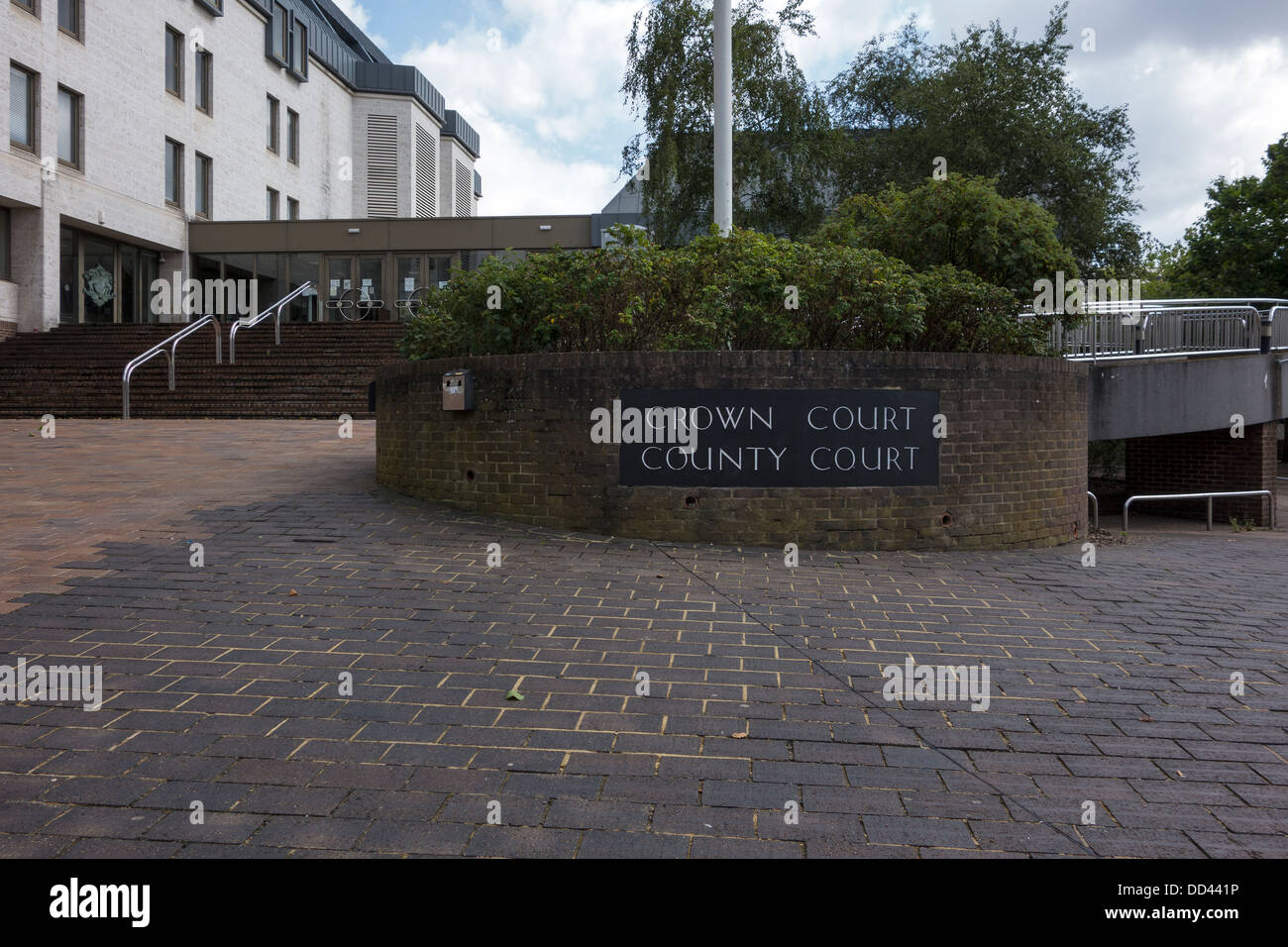 The Law Courts, Crown Court County Court Maidstone Kent Stock Photo
