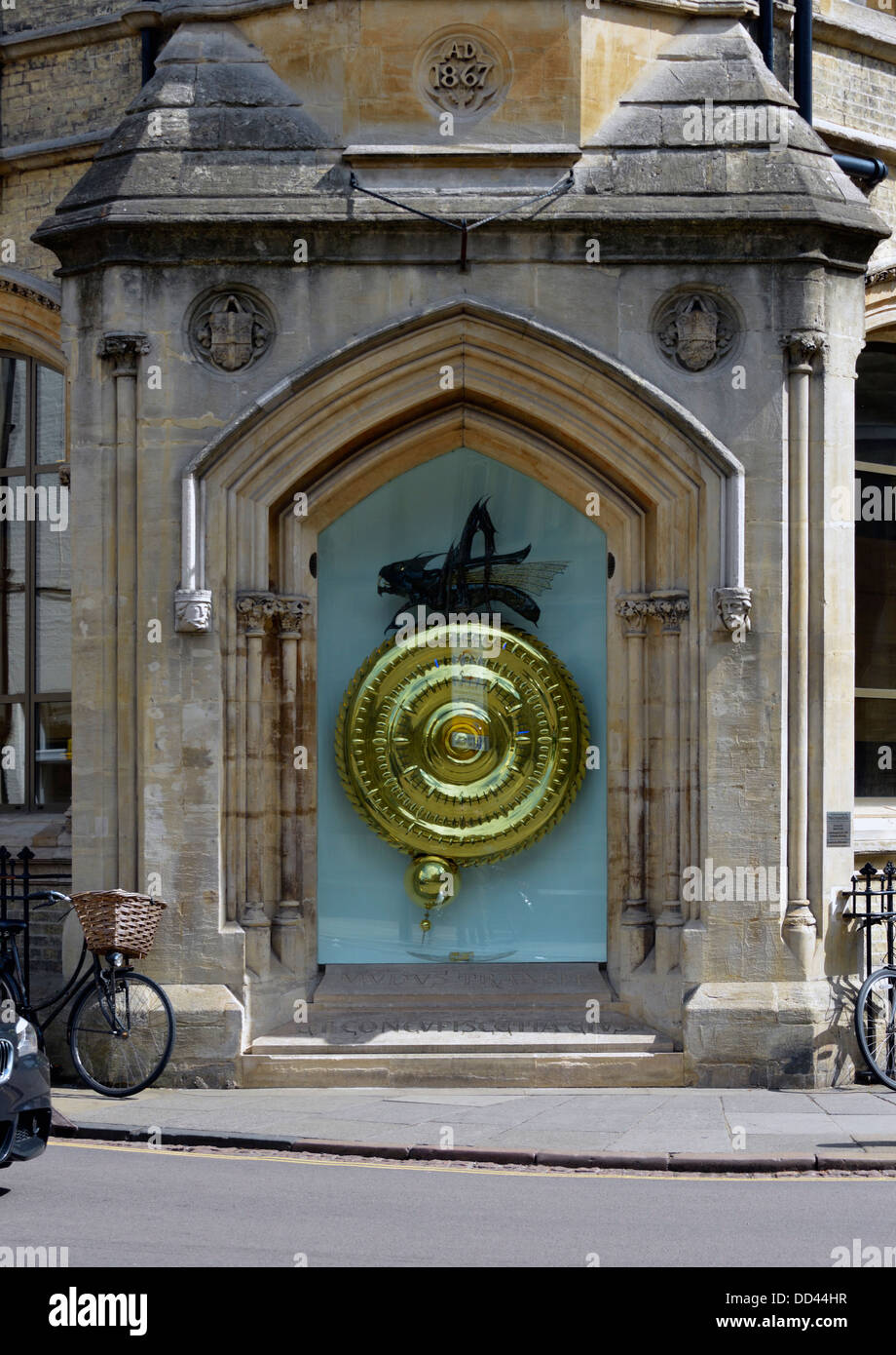 The Corpus Clock. Taylor Library, Corpus Christi College, University of ...