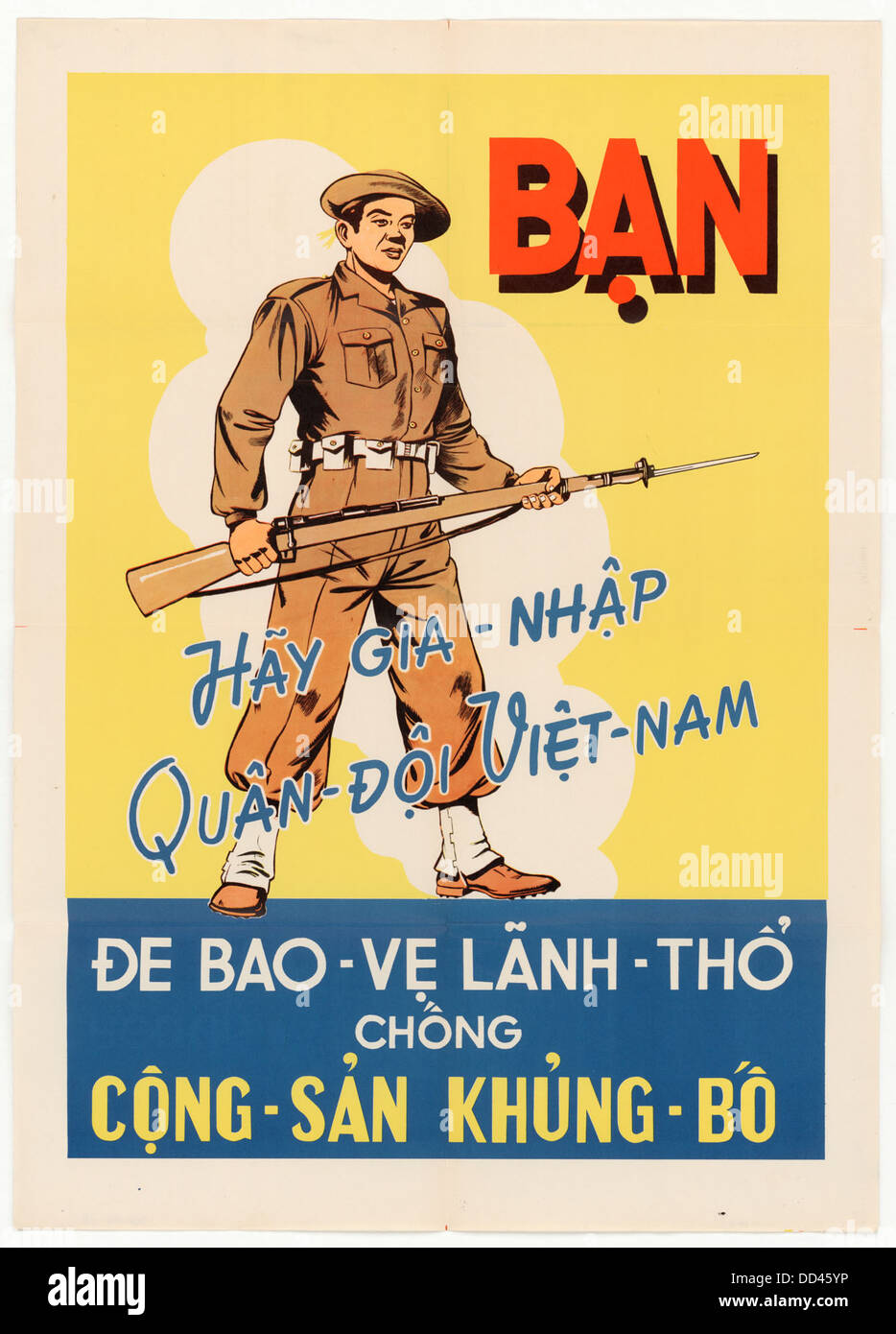Vietnam war propaganda poster hi-res stock photography and images - Alamy