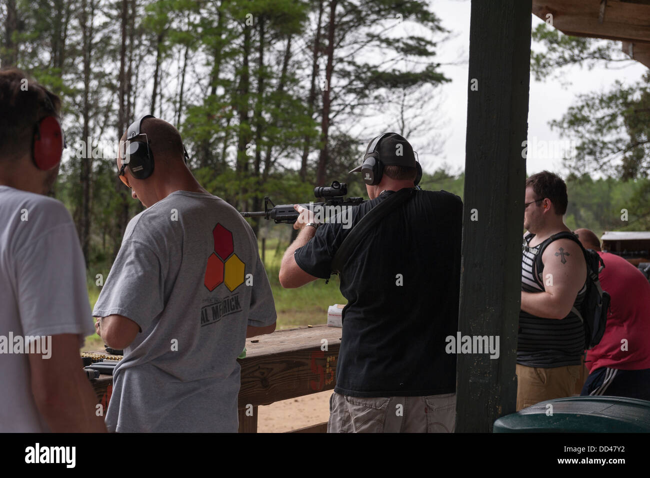 The Ocala National Forest Public Shooting Range on State Road 40 in