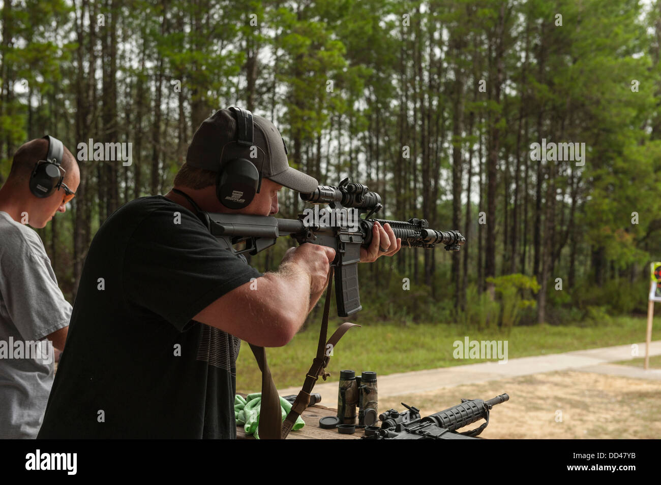 The Ocala National Forest Public Shooting Range on State Road 40 in