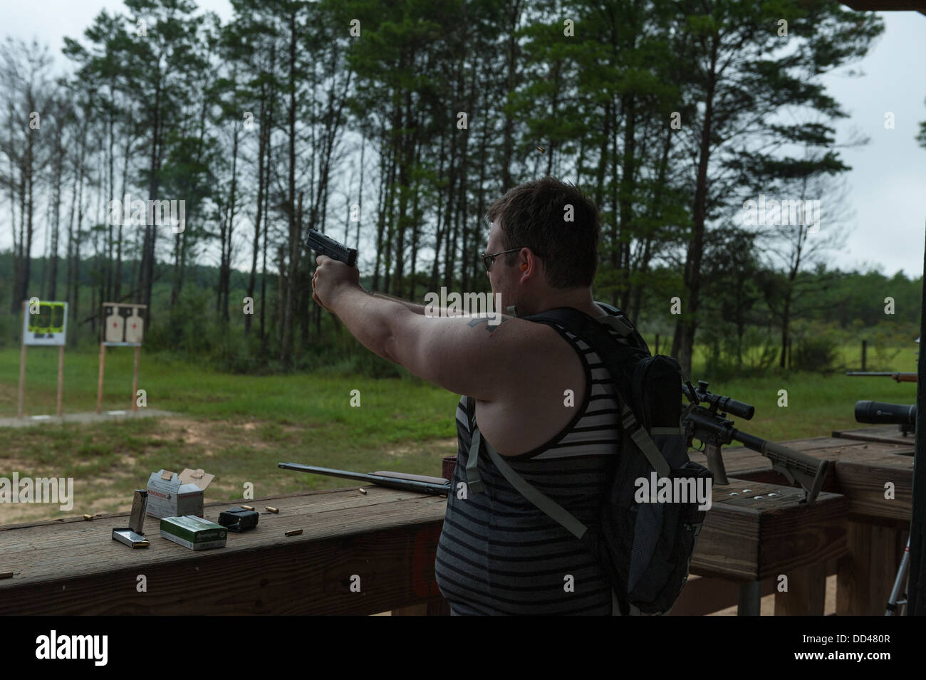 The Ocala National Forest Public Shooting Range on State Road 40 in