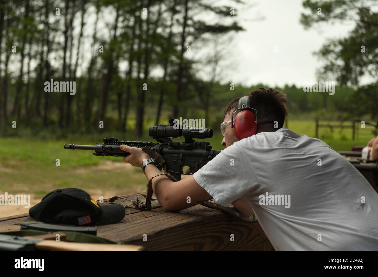 The Ocala National Forest Public Shooting Range on State Road 40 in