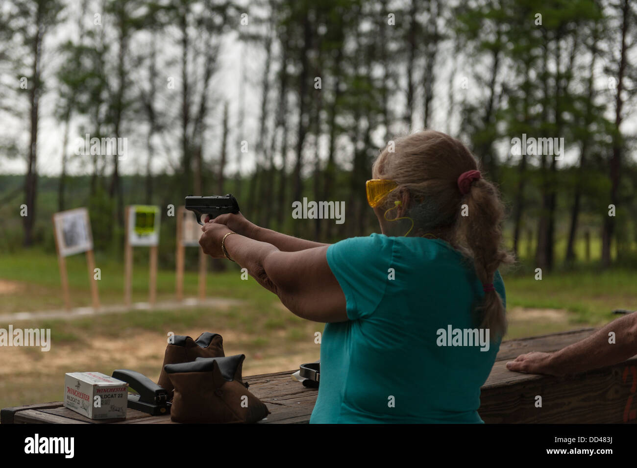 The Ocala National Forest Public Shooting Range on State Road 40 in