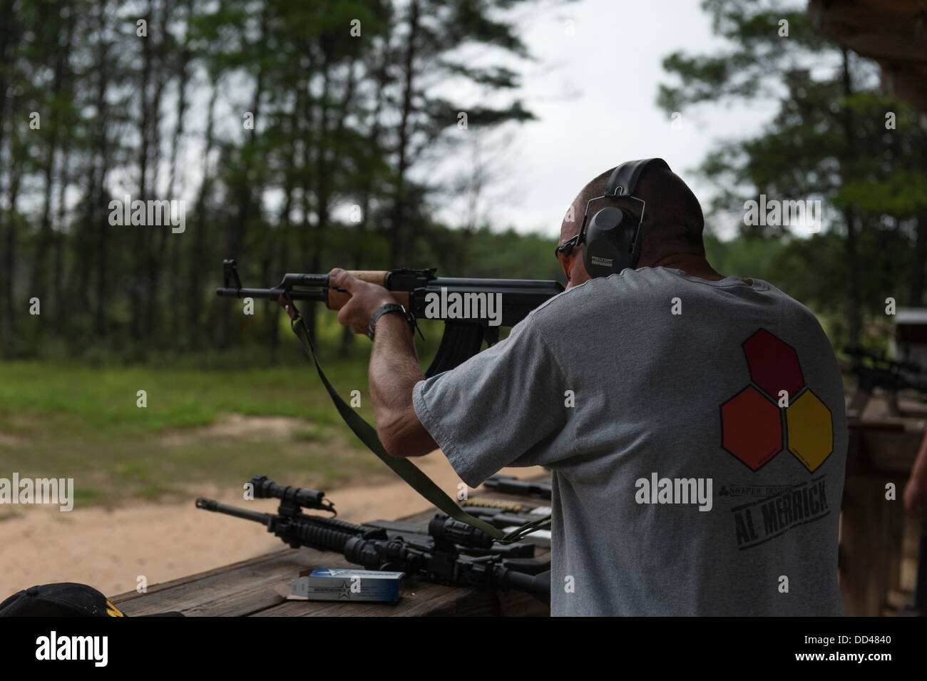 The Ocala National Forest Public Shooting Range on State Road 40 in