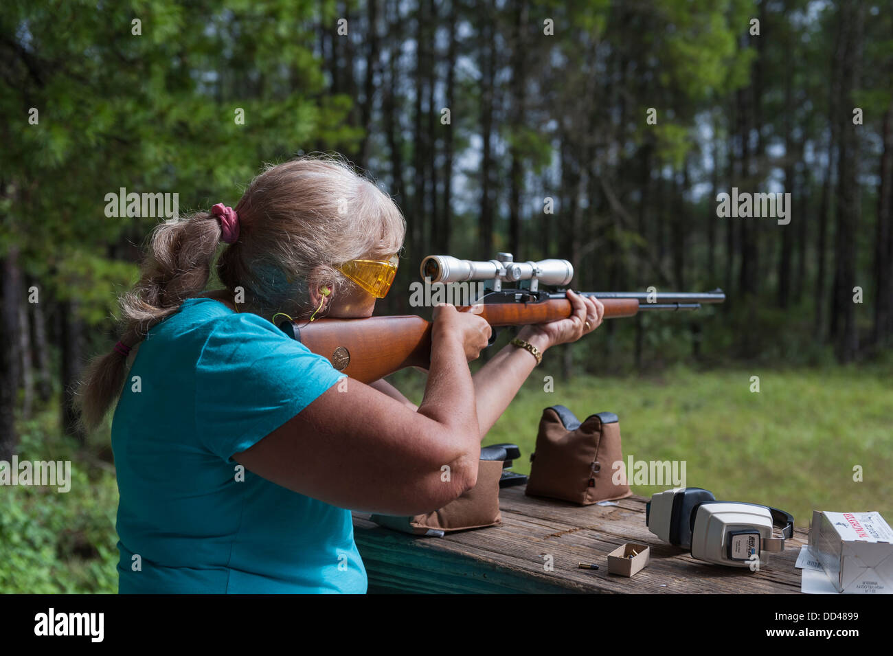 The Ocala National Forest Public Shooting Range on State Road 40 in