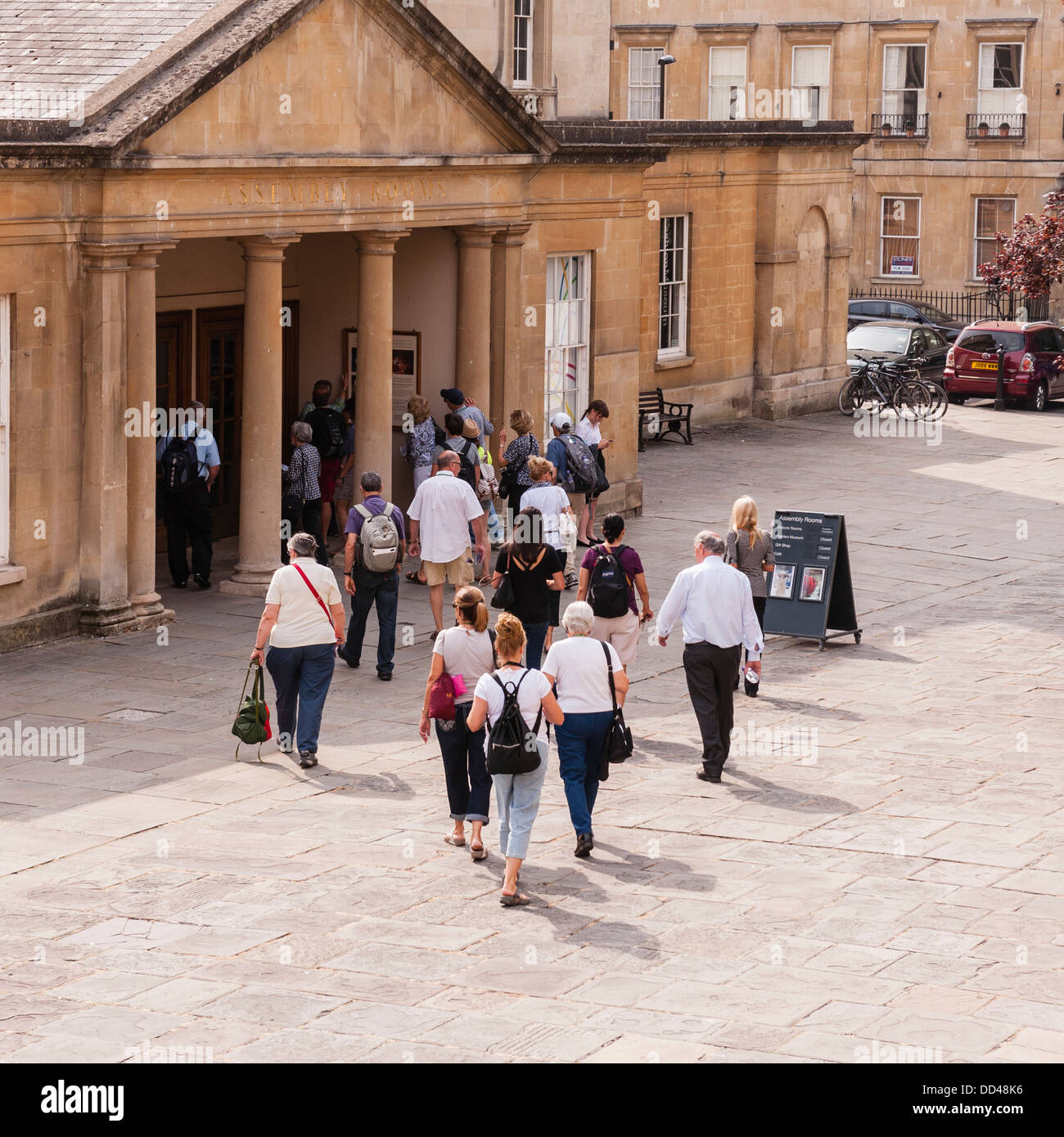 The Assembly rooms in Bath , Somerset , England , Britain , Uk Stock Photo