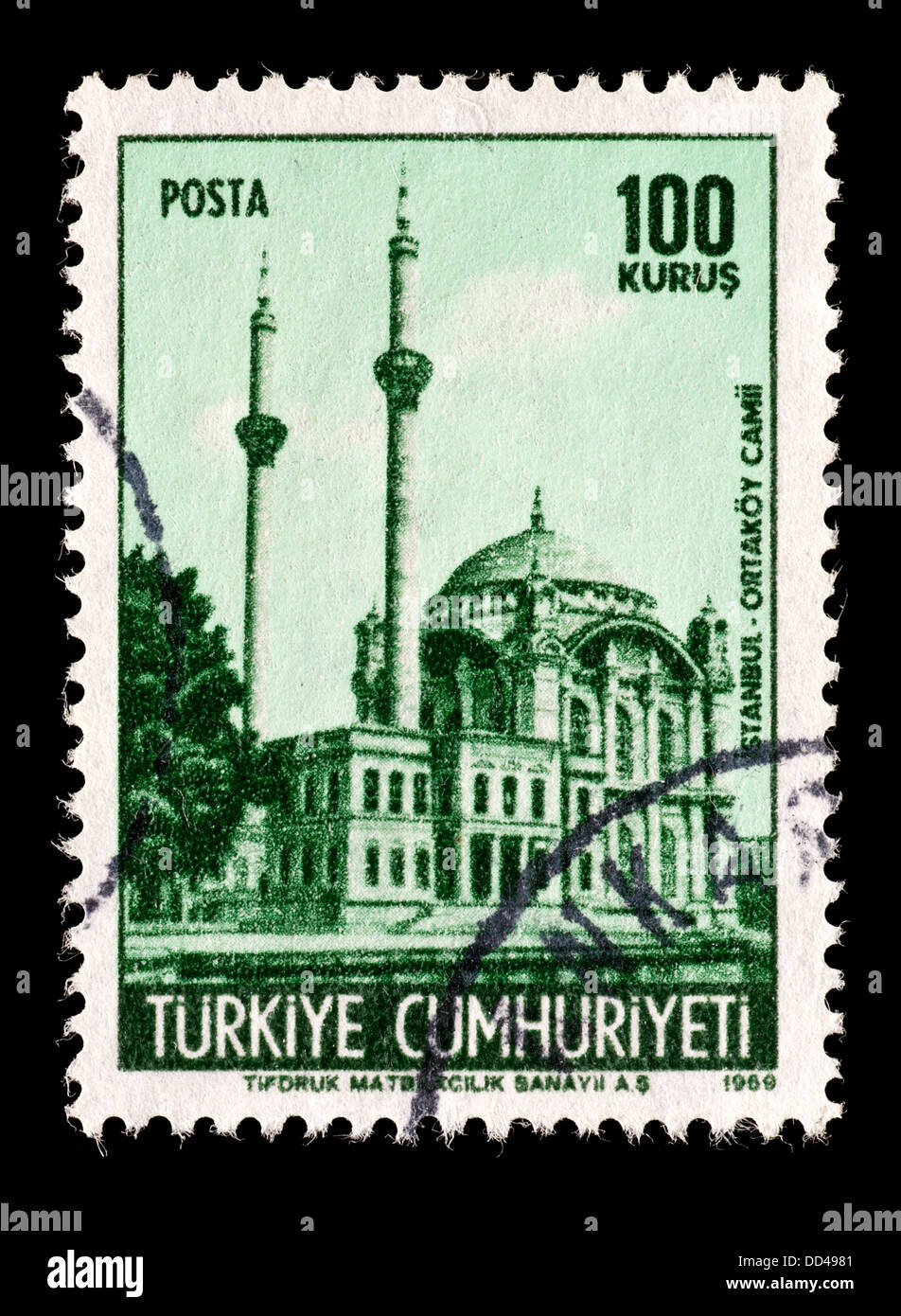 Istanbul Mosque Turkey Post Stamps Vintage Style Greeting Card for Sale by  CityStampsShop