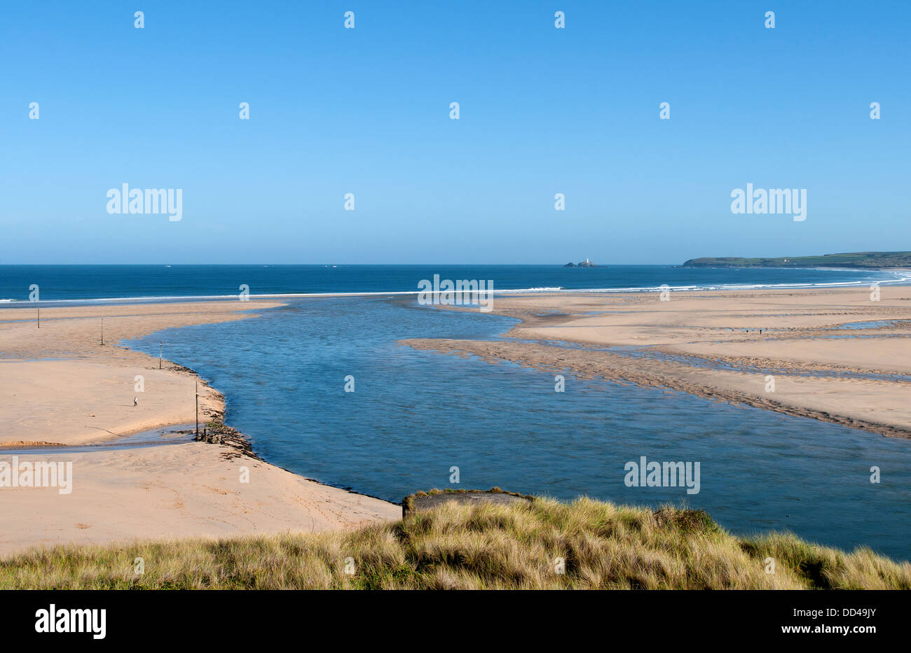 Porthkidney beach lelant cornwall hi-res stock photography and images ...