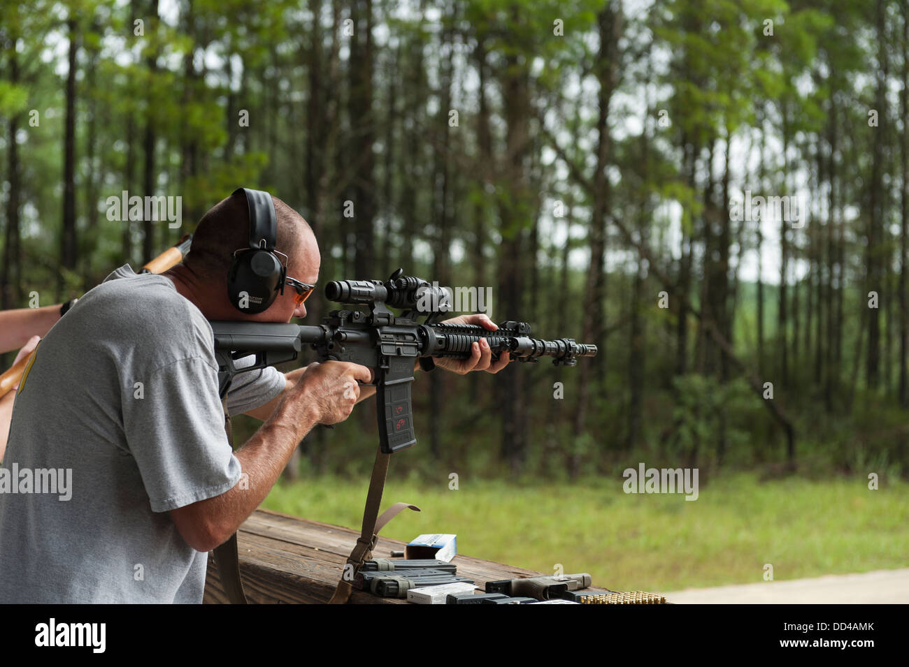 The Ocala National Forest Public Shooting Range on State Road 40 in