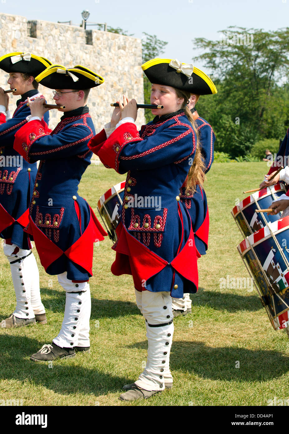 Fife and drum band hires stock photography and images Alamy