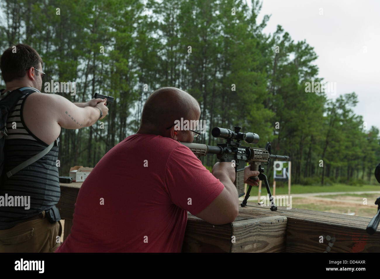 The Ocala National Forest Public Shooting Range on State Road 40 in