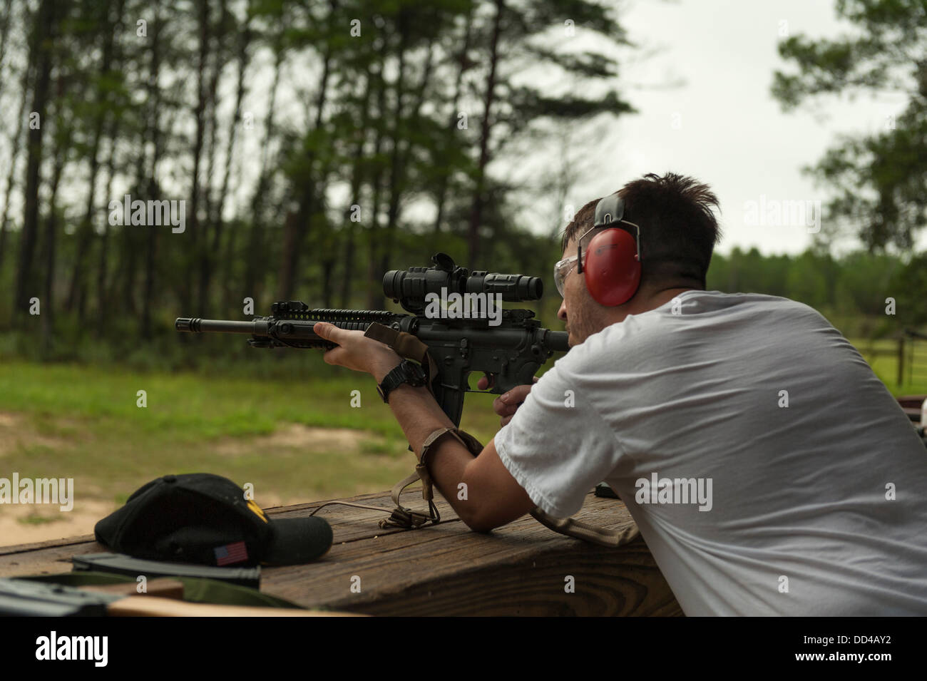 The Ocala National Forest Public Shooting Range on State Road 40 in