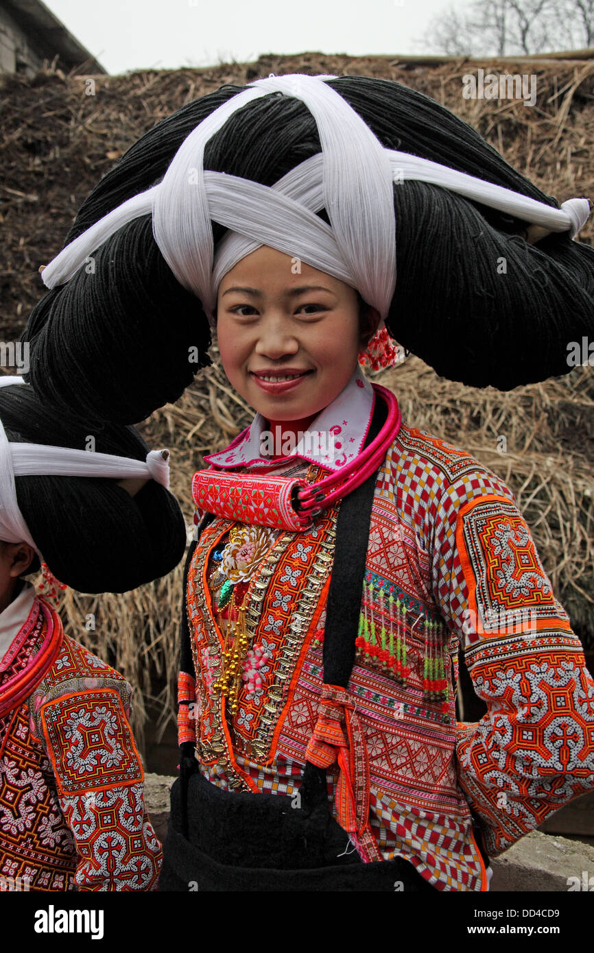Miao tribe hires stock photography and images Alamy