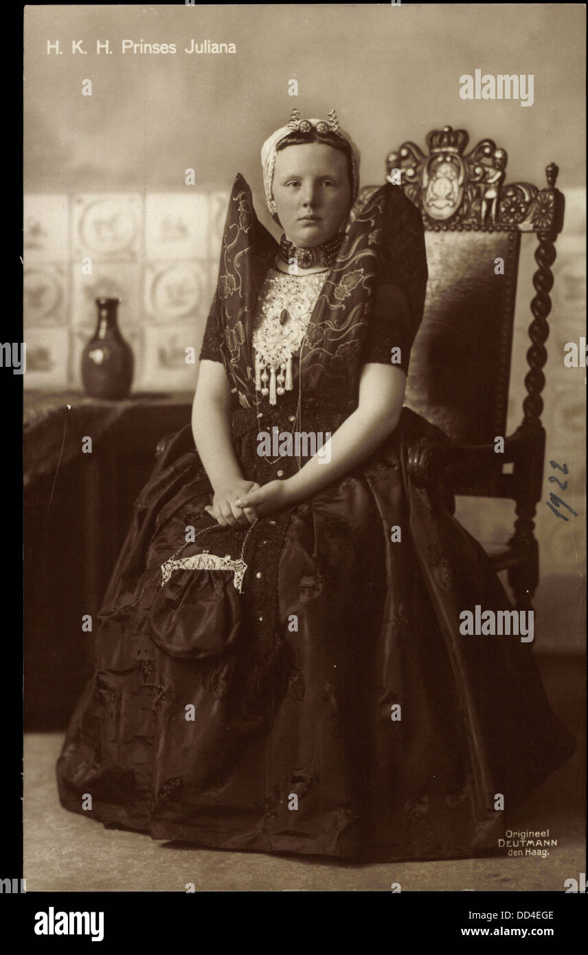 Ak H.K.H. Prinses Juliana, Prinzessin Juliana der Niederlande ...