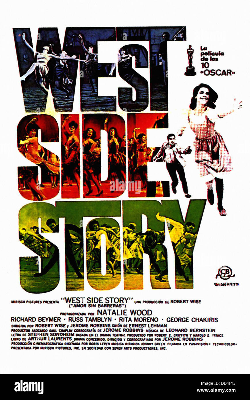 West Side Story 1961 Poster - Where Can I Watch West Side Story 1961