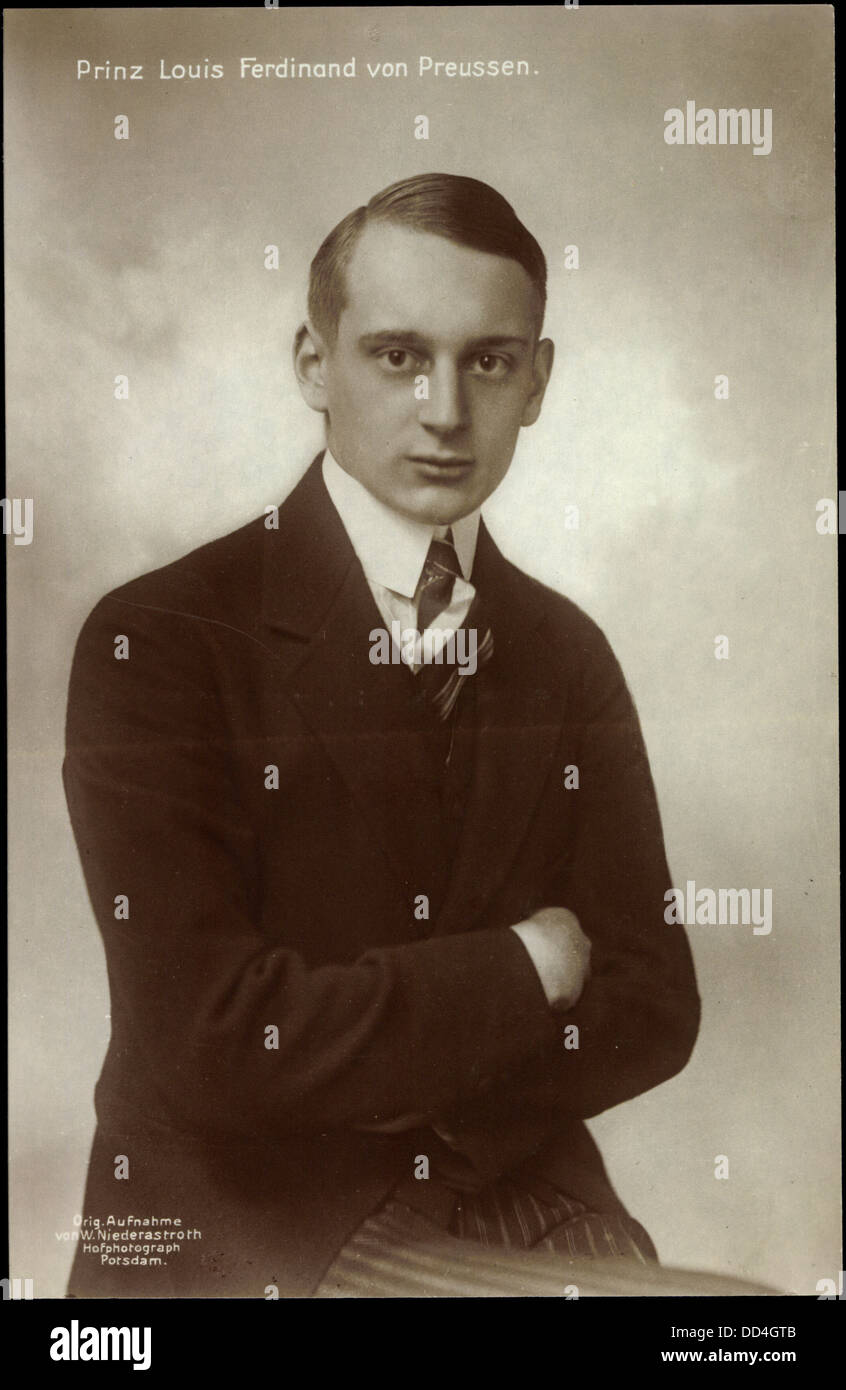 Prince louis ferdinand of prussia hires stock photography and images