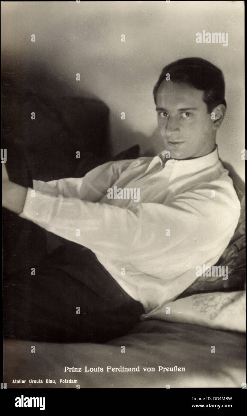 Prince louis ferdinand of prussia hires stock photography and images