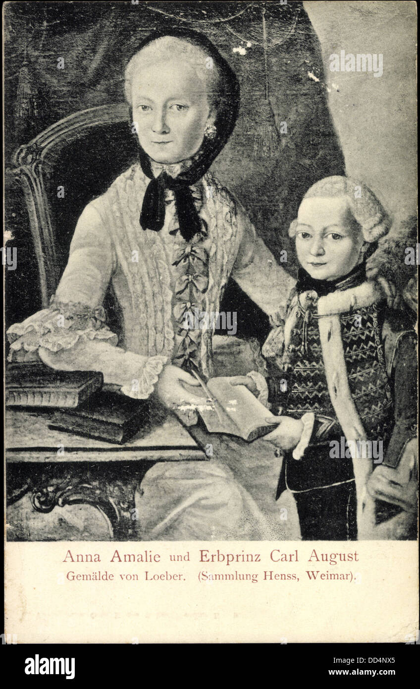 Anna amalia of brunswick wolfenbuttel hires stock photography and