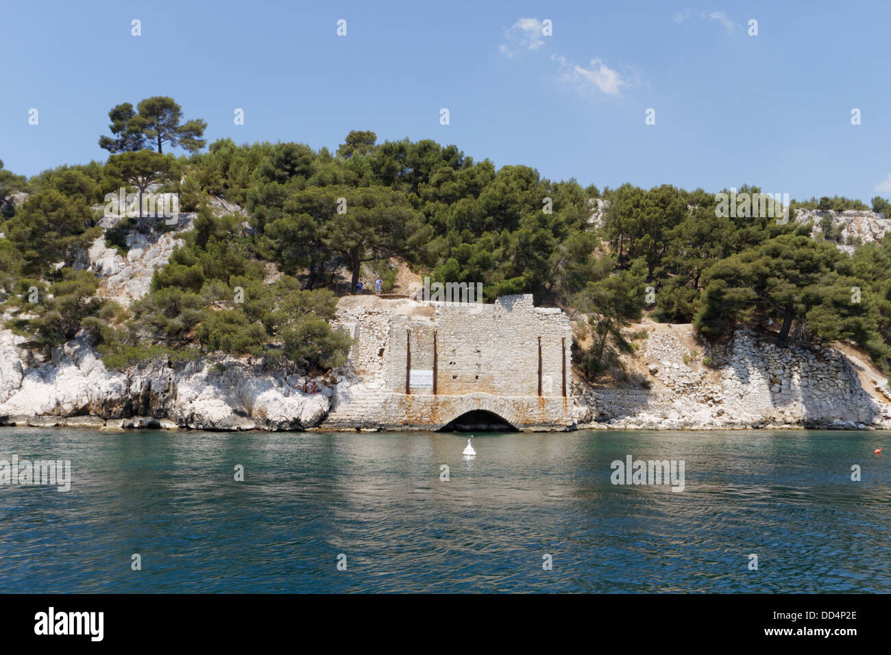 Europe, France, Bouche-du-Rhone, Cassis Calanques of Port Miou Stock Photo
