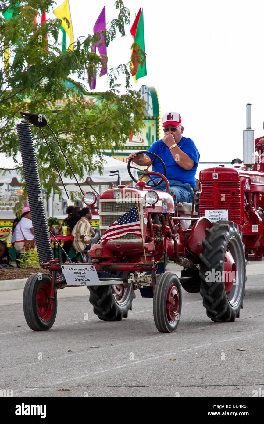 Vintage International Harvester Tractor (1959 Farmall) at the Indiana