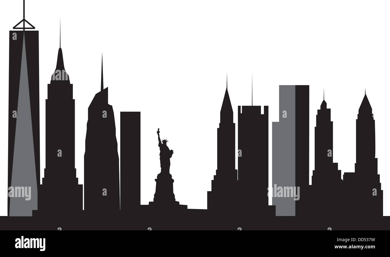 new york skyline Stock Photo Alamy