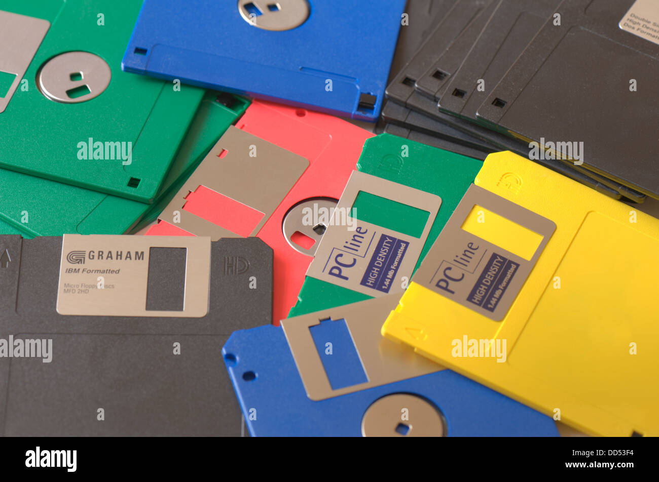 3.5" Floppy Disks Stock Photo Alamy